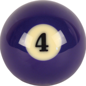 RBSAP_04 Super Aramith Pro Replacement Ball – #4 | Golden Break Billiards